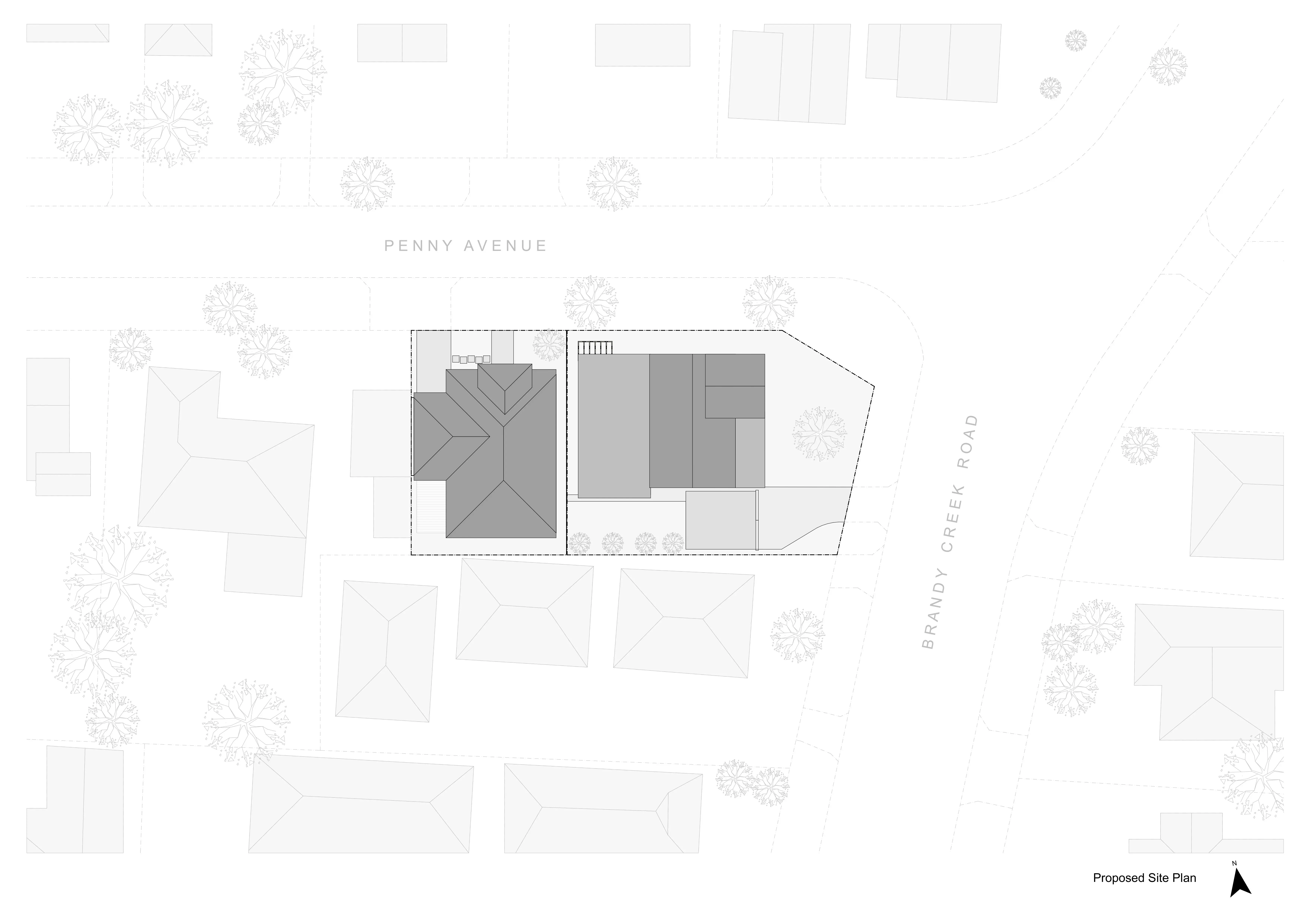 Brandy Creek Project garden elevation