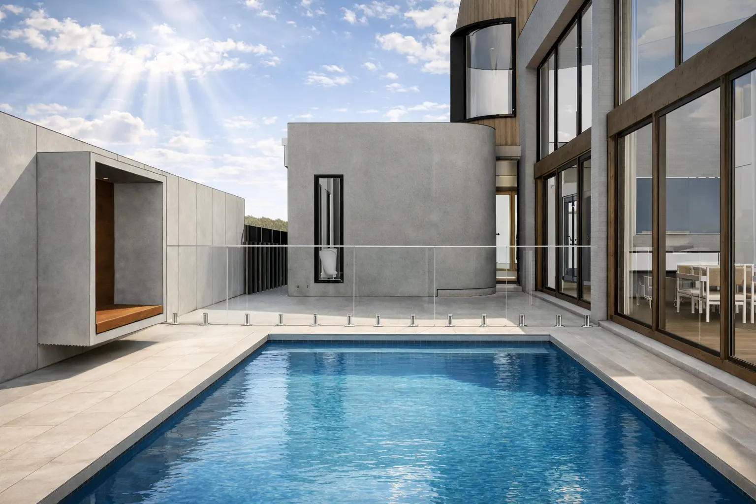 Charlotte Project courtyard