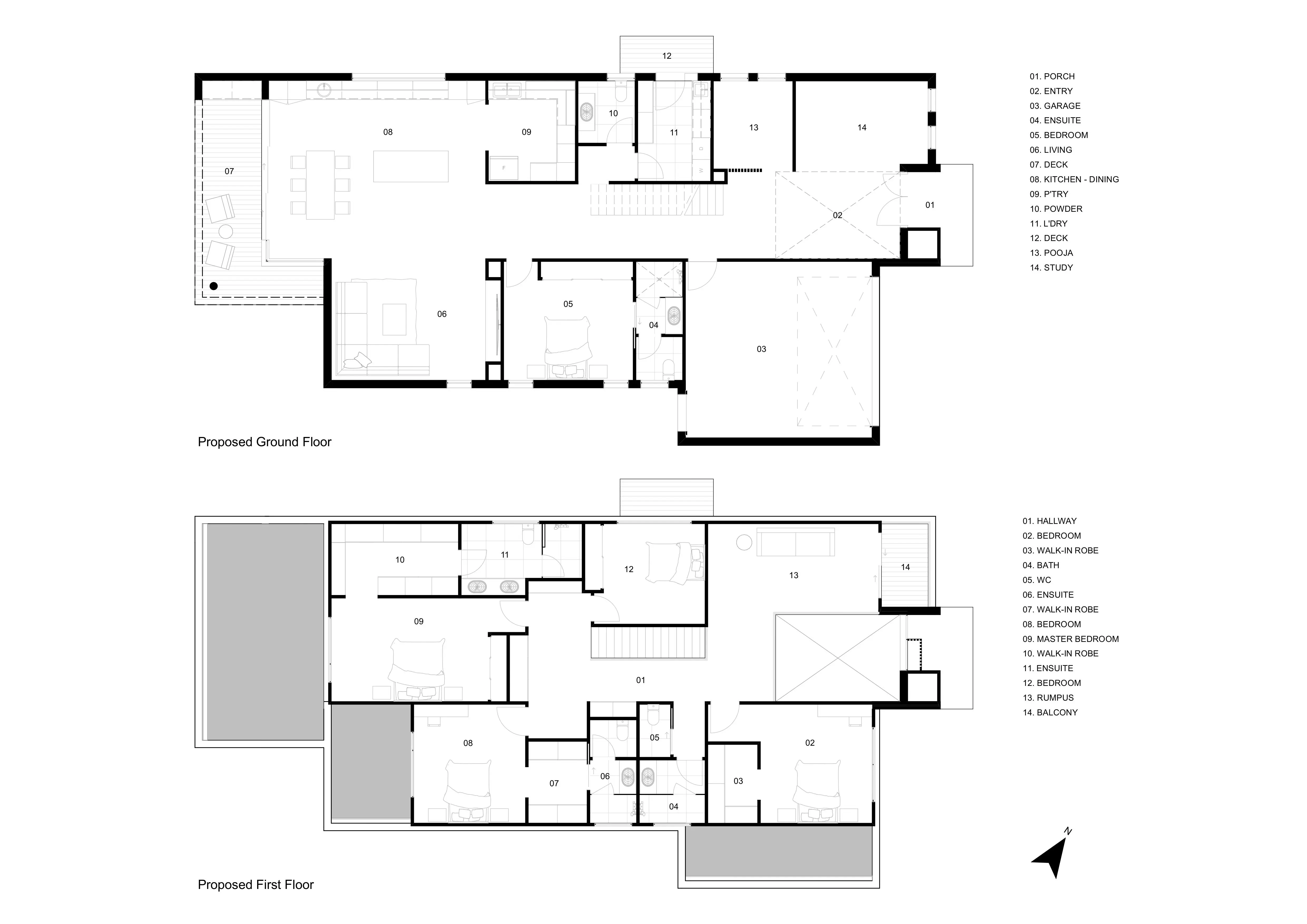 Clara Project garden elevation
